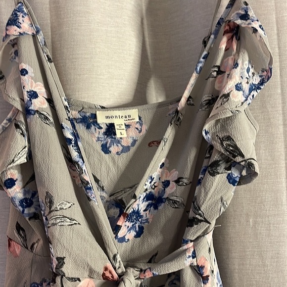 MONTEAU FLORAL WRAP TANK - Picture 3 of 5